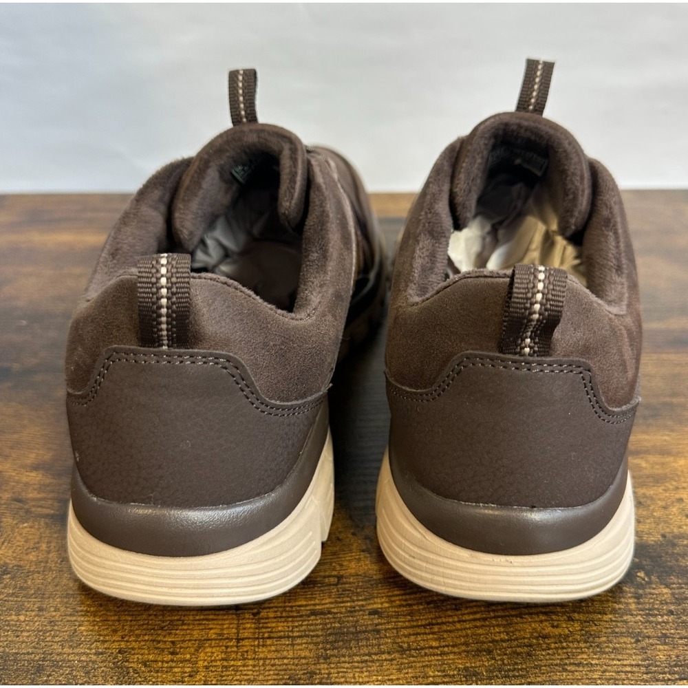 Skechers Graceful Cozy Hug Womens 10 Slip On Sneaker Brown Faux Fur 100889 CHOC - Picture 6 of 10